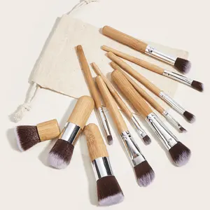 yue 5PCS Anime rose gold metal Makeup Brush Kit Luxury Handle travel Eyeshadow Smudge Blush Makeup Brush Set