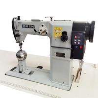 Machine à coudre professionnelle à grande vitesse à aiguille simple à lit plat à un seul poteau pour la fabrication de perruques RN-810JF