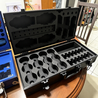 Boîtier portable en aluminium et acrylique transparent pour toupies, boîte de présentation pour collection, lanceur de combat et accessoires, OEM et ODM disponibles