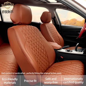 Coprisedili <span class=keywords><strong>Auto</strong></span> Personalizzabili in Vera Pelle di Alta Qualità, Traspiranti e Avvolgenti per Tutte le Stagioni, per Tutti i Modelli di <span class=keywords><strong>Auto</strong></span> - Vendita Diretta dalla Fabbrica - Product Image 2
