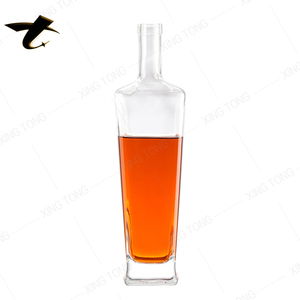 Bouteille en verre personnalisée de 750 ml pour vodka, gin, tequila, avec bouchon, pour le stockage de spiritueux - Product Image 2