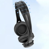 Headset Gaming Grosir dengan Mikrofon, Headset Berkabel 3.5mm Murah yang Dapat Disesuaikan untuk Gamer dan Kantor