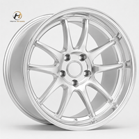 Jantes en aluminium forgé 6061-T6 à profil profond noir brillant de 18 à 24 pouces, à rayons multiples, pour BMW, Mercedes, Lexus, Ford, Nissan