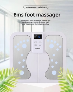 Masajeador de Pies Portátil con Compresión de Aire y Calor Infrarrojo, con Vibración Shiatsu, Temporizador y Rodillo de Masaje - Product Image 3