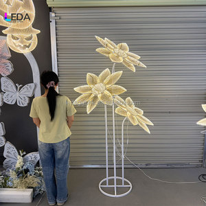 LEDA LED Floral <b>Light</b> Display Artistic Decorative Standing <b>Flower</b> Lamp for Wedding Birthday Events Party Decoration - Product Image 4