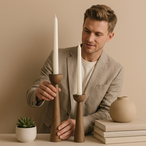 Support de lampe T moderne en résine pour la décoration de la maison, les événements de mariage, les tables, les fêtes et les célébrations. - Product Image 1