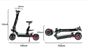 Vente en gros de nouvelles innovations, scooter électrique tout-terrain à double moteur de 8000 W, performances <span class=keywords><strong>super</strong></span> puissantes, phares LED, sport, 70 km - Product Image 5