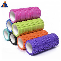 Rodillo de Espuma Compacto de Plástico de Alta Densidad de 33cm/45cm, Juego de 2 Piezas, para Fitness, Masajes, Ejercicios de Espalda, Yoga, Pilates, Gimnasio, Estiramiento de Pantorrillas