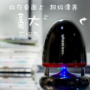 Yayusi A801 Mini Altavoz con Alimentación USB, Luz LED de Colores, Subwoofer con Forma de Bala para Escritorio, para Computadoras - Product Image 2