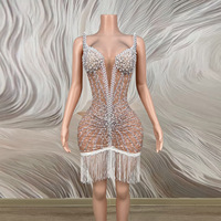 Robe Mini Moulante Rouge Sexy à Col Plongeant et Sans Bretelles pour Maternité, Ornée de Cristaux, Collection Printemps-Été 2026 – Idéale pour Fêtes, Fiançailles, Galas Annuels et Concours de Beauté