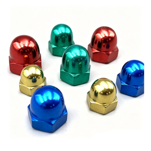 Écrous hexagonaux métriques entièrement filetés zingués pour usinage CNC, fixations décoratives - Product Image 3