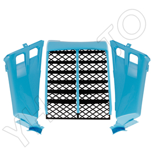 Kit de Carrocería de Plástico Blanco para ATV con Rejilla de Radiador Azul para Yamaha YFZ350 Banshee 1987-2006, Piezas de Repuesto - Product Image 4