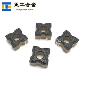 Plaquette de tournage en carbure de tungstène SNMG120408-<span class=keywords><strong>R4</strong></span> - Style à rayon d'angle négatif <span class=keywords><strong>R4</strong></span> pour l'acier, la fonte et l'acier inoxydable - Product Image 4