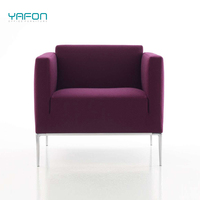 Ensemble de canapés de salon en tissu velours, nouveau design, meubles pour bureau