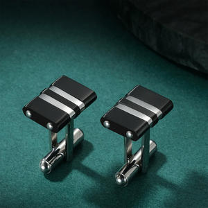 <span class=keywords><strong>Gemelli</strong></span> da uomo in acciaio inox oro Set da sposa <span class=keywords><strong>con</strong></span> <span class=keywords><strong>polsini</strong></span> camicia Tie Clip in pietra intarsio per fidanzamento regalo anniversario - Product Image 6