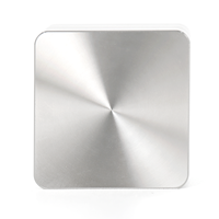 Module de vide à cavité en acier inoxydable à bride carrée, haute étanchéité, usinage CNC, brochage, perçage, étanchéité, usinage sur mesure