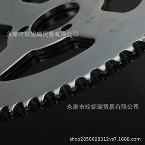 T8F 64 ฟันเฟืองเหล็กขนาด 29 มม. สำหรับอะไหล่ซ่อมมินิมอเตอร์ไซค์สกู๊ตเตอร์มาตรฐาน ISO - Product Image 3