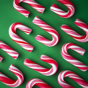 Christmas Tree Ornaments Christmas Lollipop Red and White Stripes <strong>Mini</strong> <strong>Candy</strong> <strong>Cane</strong> - Product Image 5