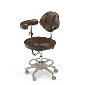 Good Selling Dental Assistant Chair with Armrest Medical Adjustable <b>Portable</b> Operator <b>Stool</b> Clinic Use Competitive Price - Product Image 1