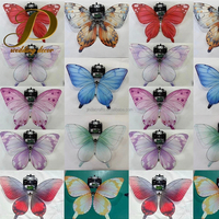 Drone Papillon Bionique LED pour Mariage, Spectacles de Papillons Bioniques, Aéronef Volant Télécommandé à Ailes Battantes pour Mariage