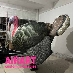 Costume <span class=keywords><strong>Gonfiabile</strong></span> da Quaglia Ambulante, Abito Mascotte <span class=keywords><strong>Gonfiabile</strong></span> da Tacchino - Product Image 2