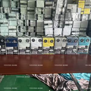 6PC Nữ Hoàng tấm thiết lập tối màu xám tấm ga trải giường nữ hoàng kích thước cho phòng ngủ với túi sâu nhăn miễn phí & làm mát 6-Piece tấm ga trải giường thiết lập - Product Image 3