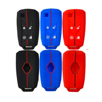 Coque de protection en silicone pour clé de voiture, étui de remplacement pour télécommande de camionnette à entrée sans clé, compatible Renault