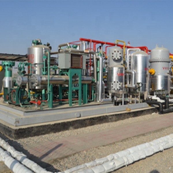 Custom skid mounted NGL recovery skid Light ends recovery skid for sale