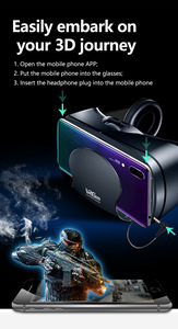 OEM/EDM Personnalisé VRGpro Lentille de Lumière Bleue 120 Degrés 3D VR Accessoire de Jeu Réalité Virtuelle Corps de Boxe Casque VRKiok - Product Image 5