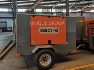 Compresor de Aire de Tornillo Móvil de 20 Bares y 191 kW con Motor Diésel y Diseño de Doble Presión para Plataformas de Perforación Minera - Product Image 4