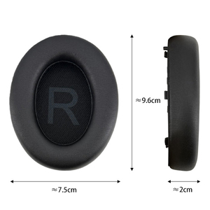 Ersatz-Ohrpolster für Headsets, Protein-Leder-Ohrenschützer für <span class=keywords><strong>QCY</strong></span> H3 <span class=keywords><strong>PRO</strong></span> - Product Image 3