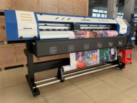 Impresora de Inyección de Tinta Automática de 1.6m, 1.8m, 3.2m con Cabezal de Impresión Dx5, Xp600, I3200, Plotter Flexible para Impresión de Anuncios