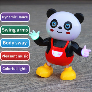 Vente en gros de jouets robots intelligents panda dansant électrique pour enfants avec lumière et musique jouet éducatif en plastique - Product Image 4