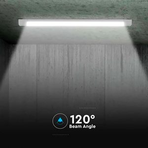 Luminaria <span class=keywords><strong>LED</strong></span> Rectangular V-TAC de <span class=keywords><strong>60</strong></span> <span class=keywords><strong>cm</strong></span> y 20 W con Chip Samsung, 2400 Lúmenes, IP20, para Montaje Empotrado en Pared, Garaje o Tienda, Luz Fría - Product Image 5