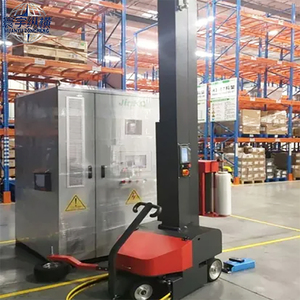 Intelligent PLC Control Self-propelled Portable <strong>Robot</strong> Stretch Wrapping Machinery <strong>Robot</strong> Pallet Wrapper - Product Image 4