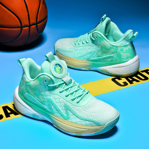 Giày chạy bộ nam ngoại cỡ xuyên biên giới Giày đế mềm lưới thoáng khí chống trượt cho học sinh trung học giày rộng chân béo - Product Image 3