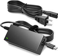 65W USB C dizüstü bilgisayar şarj cihazı şarj cihazı 20V 3.25A PD hızlı şarj güç adaptörü HP Spectre Elitebook Omnibook Pavilion Chromebook için