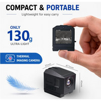 Caméra thermique OEM 256x192 50Hz, imageur thermique avec objectif 9,7 mm F1.0, détection 500 m, étanche IP66, observation nocturne
