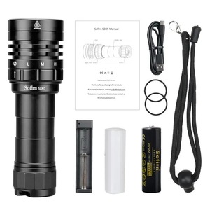 Linterna de buceo <span class=keywords><strong>Sofirn</strong></span> <span class=keywords><strong>SD05</strong></span> 3000LM IP68, linterna de buceo impermeable con interruptor magnético para emergencias subacuáticas al aire libre - Product Image 5