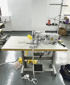 Máquina DE COSER recta de dobladillo personalizada, Bola de baño de pie para caminar Industrial, costura plisada 2024