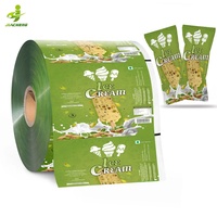 Emballage de crème glacée/Popsicle de qualité alimentaire, impression personnalisée, Flexible et automatique, rouleau de Film plastique laminé