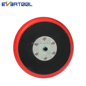 EVERTOOL 125MM 5 inci bantalan pemoles pendukung-<span class=keywords><strong>Hook</strong></span> & <span class=keywords><strong>Loop</strong></span> untuk pemoles aksi ganda cakram Mobil 5/16 "-24 benang Pu pengamplasan - Product Image 6