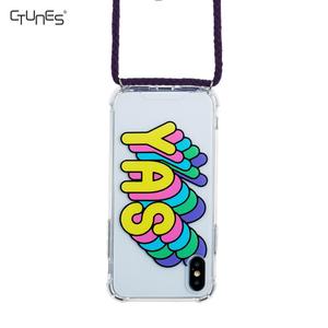 Parachoques a prueba de golpes para Apple iPhone X collar de cordón cuello Correa bandolera Smartphone caso iPhone 7 caso - Product Image 3