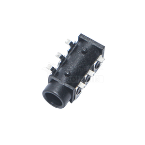 Bộ chuyển đổi âm thanh nổi nữ PJ-313D SMD 6P SMT 3.5mm giắc cắm tai nghe màu đen và màu xanh lá cây - Product Image 3