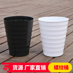 Atacado Vasos Grandes de Plástico Quadrados para Jardim e Viveiro, Vasos Grandes para Plantas Internas para Uso em Piso e Shopping Centers - Product Image 2