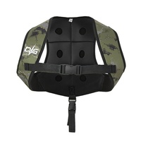 JUNHAIINS Gilet lesté réglable en néoprène pour la pêche, combinaison de plongée confortable pour la pêche et la chasse, veste respirante lestée au plomb