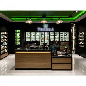 Luminaires pour magasins de tabac et narguilé sur mesure avec vitrines à fumée et solutions de meubles de comptoir de vente au détail - Product Image 1