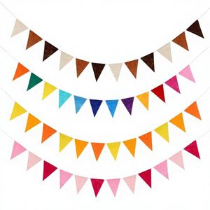 Hot <b>Sale</b> DIY Custom All Saints Day Celebration Party Advertising Flag Banner 100% Polyester Four-Corners Punched - Product Image 3