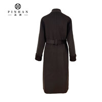 Nouveauté Manteau en cachemire pour femmes Manteau trench en laine pour femmes oversize à simple boutonnage Manteaux d'hiver pour femmes mélangées