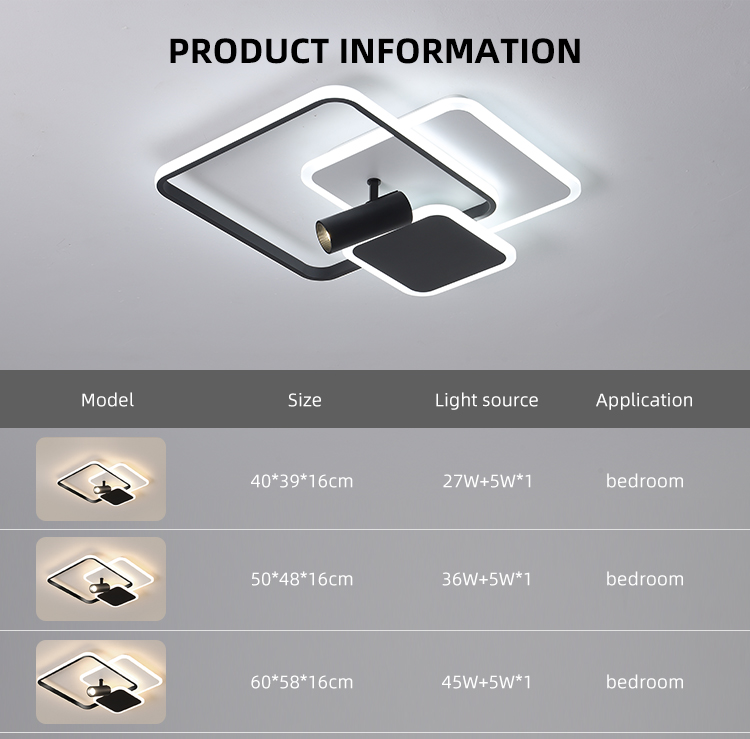 Modern Home Restaurant Living Room Decor Iron Aluminum Led Spot Ceiling Lighting For Kitchen